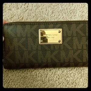 Brown Michael Kors wallet